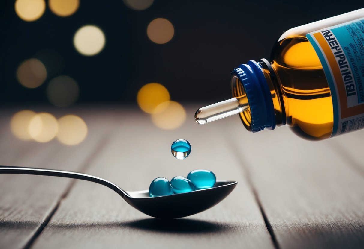 Quantas gotas de ibuprofeno para adulto?