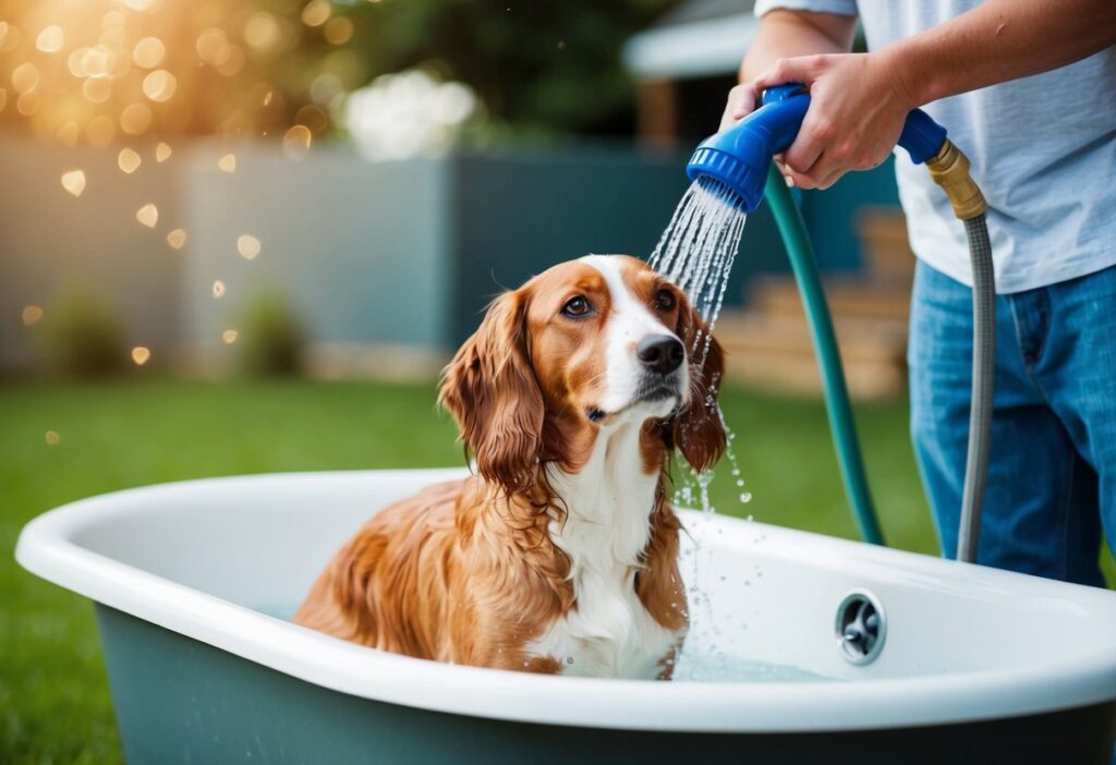 Pode dar banho em cachorro no cio? Pode dar banho em cachorro no cio?